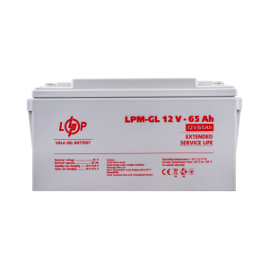 Акумулятор гелевий LPM-GL 12V - 65 Ah