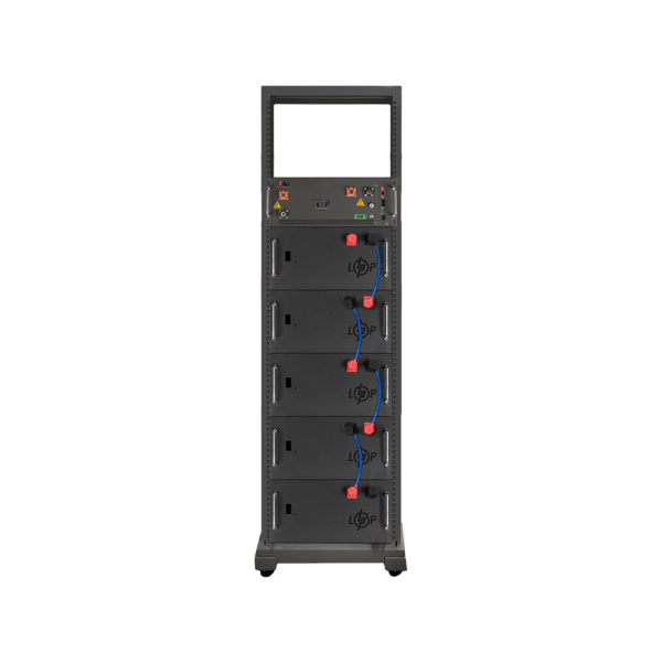 Акумулятор LP LiFePO4 Battery HVM 256V 280Ah (71680Wh) BMS 125А AB Lrack black