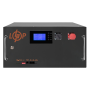 Акумулятор LP LiFePO4 51,2V - 160 Ah (8192Wh) (BMS SP 150A/100А) RM RS485/CAN LCD BL