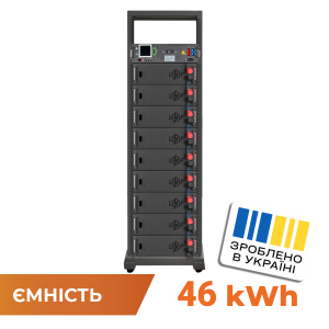 Акумулятор LP LiFePO4 Battery HVM 460,8V 100Ah (46080 Wh)BMS 125А AB Lrack black