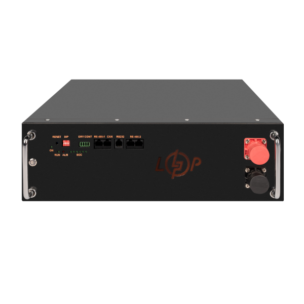 Аккумулятор LP LiFePO4 25,6V - 200 Ah (5120Wh) (BMS JK 150A/100А) RM RS485/CAN BL