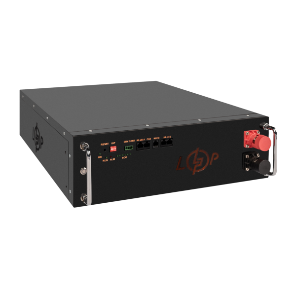 Акумулятор LP LiFePO4 51,2V - 100 Ah (5120Wh) (BMS JK 100A/50А) RM RS485/CAN BL