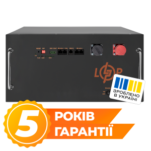 Акумулятор LP LiFePO4 51,2V - 230 Ah (11776Wh) (BMS JK 200A/100A) RM RS485/CAN BL