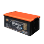 Аккумулятор LP LiFePO4 25,6V - 230 Ah (5888Wh) (BMS 200A/100А) пластик Smart BT