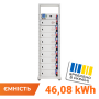 Акумулятор LP LiFePO4 Battery HVM 460,8V 100Ah (46080 Wh) BMS 125А AB Lrack white
