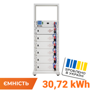 Акумулятор LP LiFePO4 Battery HVM 307,2V 100Ah (30720 Wh) BMS 125А AB Lrack white