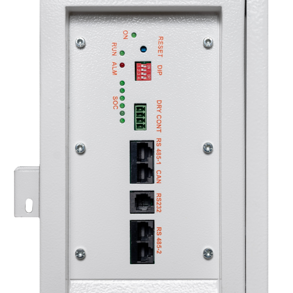 Акумулятор LP LiFePO4 51,2V - 100 Ah (5120Wh) (BMS 100A/50А) метал LCD Smart RS485/CAN JK настінний
