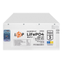 Акумулятор LP LiFePO4 51,2V - 230 Ah (11776Wh) (BMS SP 200A/100A) RM RS485/CAN LCD WH