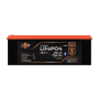 Аккумулятор LP LiFePO4 25,6V - 280 Ah (7168Wh) (BMS 200A/200А) пластик Smart BT