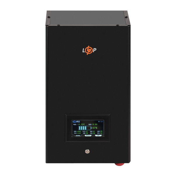 Аккумулятор LP LiFePO4 12,8V - 280 Ah (3584Wh) (BMS 200A/200А) металл LCD Smart BT