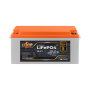 Акумулятор LP LiFePO4 25,6V - 100 Ah (2560Wh) (BMS 100A/50А) пластик Smart BT