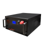 Акумулятор LP LiFePO4 51,2V - 160 Ah (8192Wh) (BMS 200A/100А) LCD метал RM Smart RS485/CAN