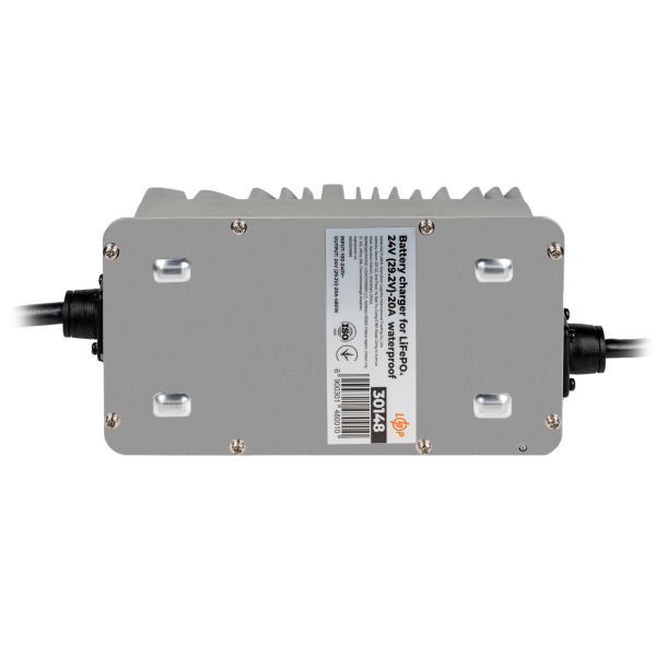 Зарядное устройство для аккумуляторов LiFePO4 24V (29,2V)-20A waterproof
