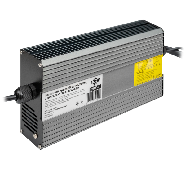 Зарядное устройство для аккумуляторов LiFePO4 3.2V (3.65V)-30A-96W-LED