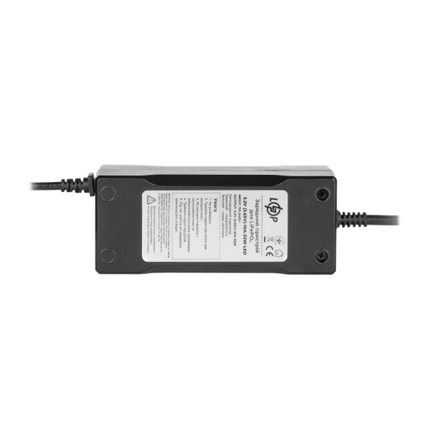 Зарядний пристрій для акумуляторів LiFePO4 3.2V (3.65V)-10A-32W-LED