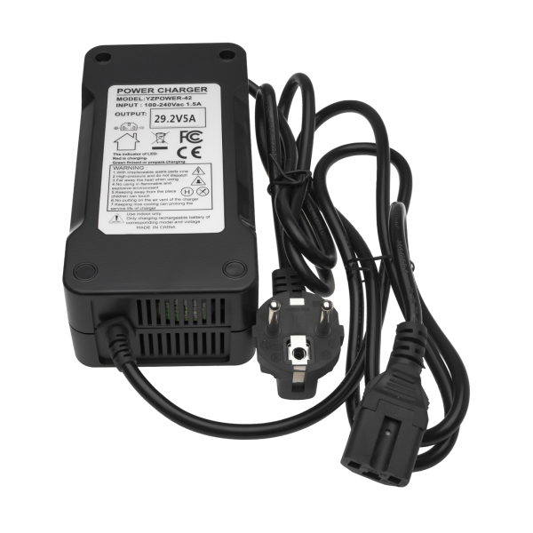 Зарядное устройство для аккумуляторов LiFePO4 24V (29.2V)-5A-120W